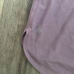 Lululemon athletica Mauve Racerback Tank Top Mesh Sheer Photo 2