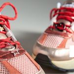 Anthropologie Shoe Charms and Laces Accessories Set Red OS Photo 2