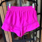 FP Movement Check It Out shorts neon barbie pink workout running pockets Photo 3