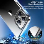 Crystal Clear Military Grade Shock Protection Slim iPhone 13 Pro 6.1” Case Photo 4