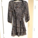 Maude Anthropologie  Tiered Brown Dress - Size S Photo 5