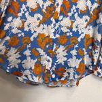 STINE GOYA NWOT Mandarin Collar Maxwell Satin Blouse In Wallpaper Size M Size M Photo 4