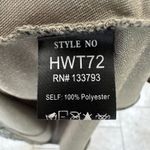 POL Velvet Mini Dress Lg Short Sleeve Pullover Olive Green Fairy Grunge Whimsy Photo 3