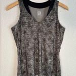 Eleven Venus Williams Tennis Tank Top Grey Stretchy Athletic Athleisure Medium Black Photo 0