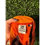 Salomon  Coral Orange Performance Shorts Sz Small Photo 2