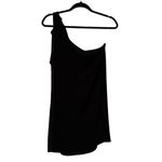 Pink Lily  Thriving All Night One Shoulder‎ Mini Cocktail Dress Black Size Medium Photo 3