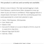 Beyond Yoga *  Olympus High Waisted Legging Impression Floral Blush size small Photo 11