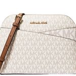 Michael Kors NWT  Jet Set Travel Medium Logo Dome Crossbody Bag Photo 0