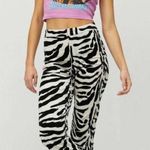 Free People Pink Purple Janis Joplin Piece of My Heart Ribbed Baby Tee Crop Top Photo 2