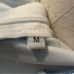 Sleeveless Chiffon Blue Floral Print Cocktail Party Corset Dress Sz M White Size M Photo 6