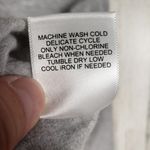 Juicy Couture NWT Juicy by  Grey Oversized Embroidered Top Women's Size XS Photo 7