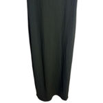 White House | Black Market Dress Womens Large Green Rib Midi Tank Side Slit NWOT Photo 4