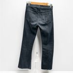Rag and Bone 10 Inch Crop Flare Raw Hemp Jeans In Blackthorne Photo 10