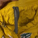 Anthropologie 100% Cotton Yellow Floral Somerset Strapless Maxi Dress Size Large Photo 4