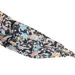 Free People  swinging boho mini black floral long sleeve sheer dress Large Photo 5