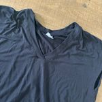 Athleta explore back slit tie short sleeve tee shirt Photo 3