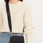 Madison West Elegant Black Crossbody Bag Photo 0