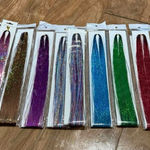 Colorful Tinsel Hair Extensions Pink Photo 0