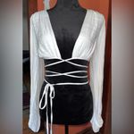 Beginning Boutique Wrap around crop top Photo 1