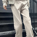 Brandy Melville Sweatpants Rosa Taupe Photo 0