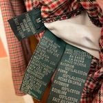 Lauren Ralph Lauren Reversible Women Checkered/Black Hooded Jacket /Medium Red Photo 6