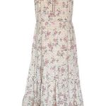 Gianni Bini Tiered Floral Embroidered Dress Photo 0