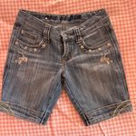 Low Waisted Y2k Denim Shorts◡̈ Blue Size XS Photo 5