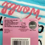 Hello Kitty  Womens No Show Socks Sanrio Cute Nerdy Girly Gift Colorful Striped Photo 7