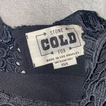 Stone Cold Fox  Lace Open Back Crop Photo 2