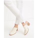 Madewell  High Rise Skinny Jeans Size 35 Petite US 20 White NWT Step Frayed Hem Photo 5