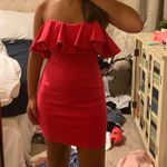 T.C. Ellis TC Elli’s Clothing Hot Pink Tight Dress Photo 0