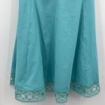 Charo Ruiz Ibiza Volantes Lace Crochet Trim Mini Dress Turquoise Size Medium NWT Blue Photo 3