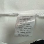 Impressions  White Layered Mini Dress with Lace and Straps Halter Neckline Size M Photo 6