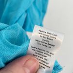 Venus  Strappy Detail V-Neck Top Turquoise Blue Cold Shoulder Short Sleeve Boho Photo 10