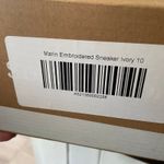 Soludos  Size 10 Marin Embroidered Sneaker Size 10 Oranges NEW Casual Lace Up Photo 2