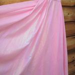 Rachel Allan Lace Back A Line Gown Dress Pink Iridescent Prom Pageant Pockets Size 10 Photo 8