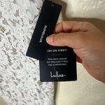 Lulus Women's Amazing Allure White Crochet Lace Bodycon Midi Dress Size Small Photo 2