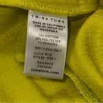 Trina Turk  Vintage Women’s 6 Yellow Cotton Blend Textured Nubby Trousers Pants Photo 5