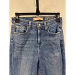 7 For All Mankind  Highwaist Slim Kick Studded Flare Jeans Size 26 Photo 1