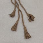 Joie  Ceasar Tan Suede Leather Gladiator Lace Up Espadrille Sandals NWOT Photo 10