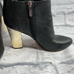 Circus by Sam Edelman Circus Sam Edelman Black Bond Gold Heeled Bootie Sz 7.5 Photo 6