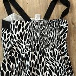 Karin Stevens NWOT white and black Karin Steven’s size 16 very light dress. Adjustable straps Photo 3