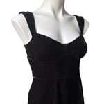 Urban Outfitters Genivieve Black Velvet Corset Mini Dress, Sz M Photo 10