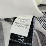 Kate Spade Womens Blouse Size XS Gray Striped Embroidered Tassels Boho Peasant Photo 8