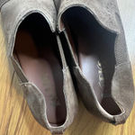 Korks Gertrude Short Suede Bootie Size 7.5 Brown Shootie Slip On Chelsea Casual Photo 9