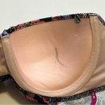 Shade & Shore  Black Floral Paisley Strapless Tankini Top NWOT 32B Photo 6