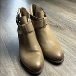 Vionic Tan Ankle Boots with Buckle Detail Photo 2