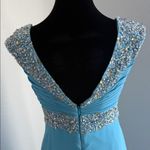 Stunning Light Blue Prom Dress with Embellished Straps Size undefined Photo 3