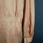 Geoffrey Alexander for Private Agenda Vintage Silk Blouse Size 16 Photo 2