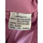 Saxton Hall Womens Lavender Light Rain Jacket Coat Sz petite 14 Funnel Neck Purple Photo 7